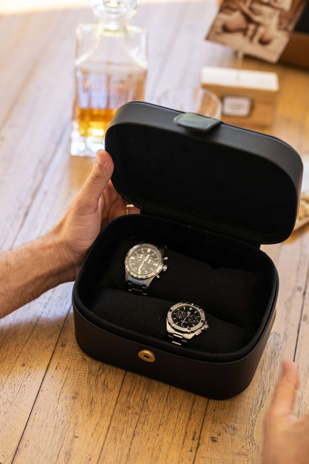 Porta Reloj Black 