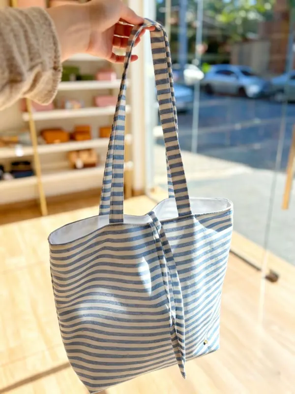 ToteBag Rayas Cielo