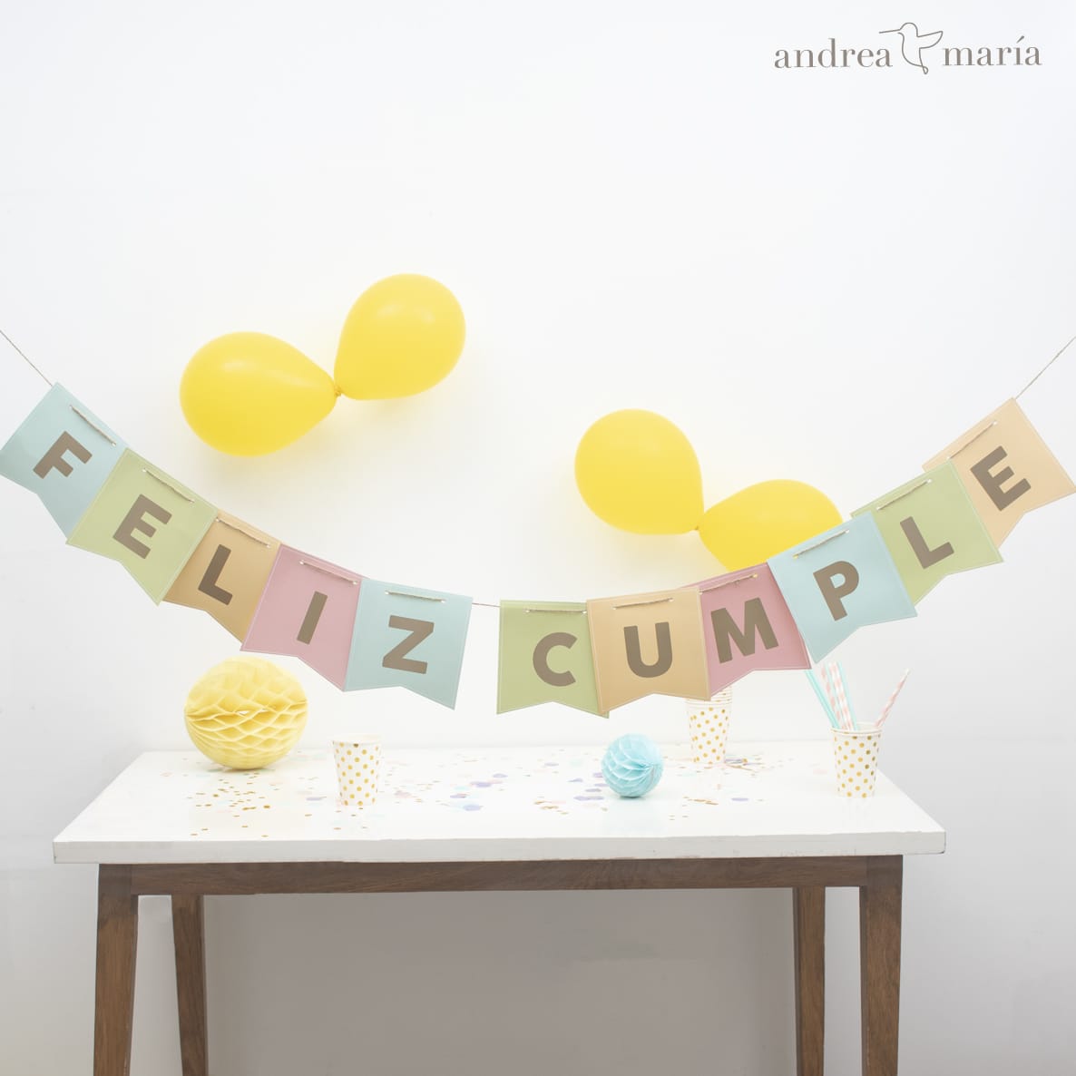 Banderín Feliz Cumple