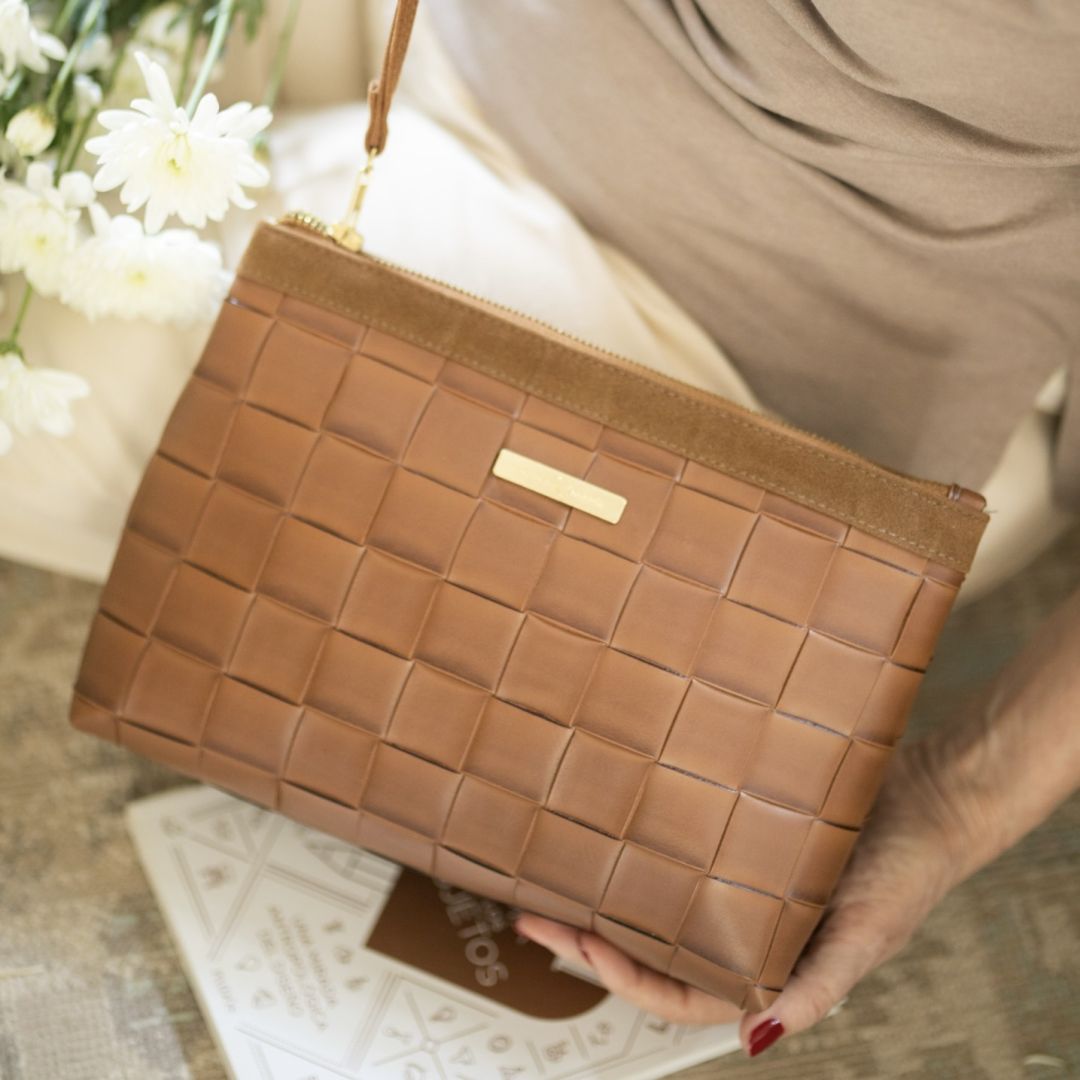 ESTUCHE CARAMELO