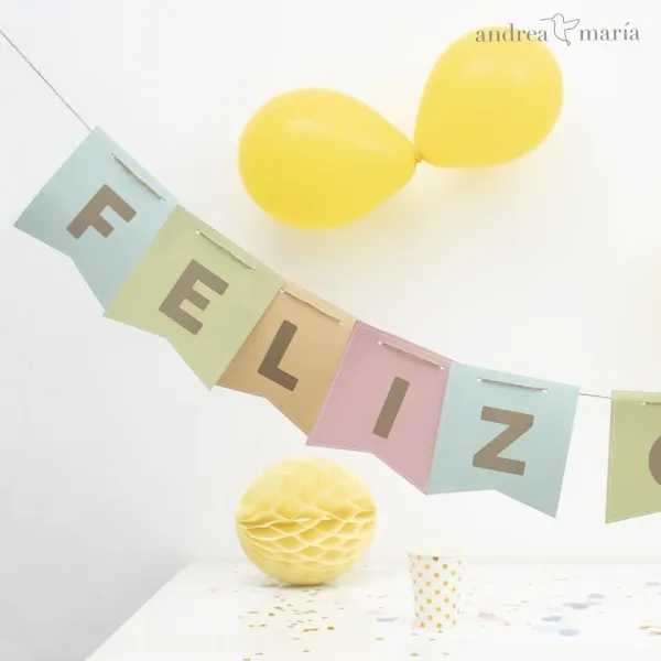 Banderín Feliz Cumple 2
