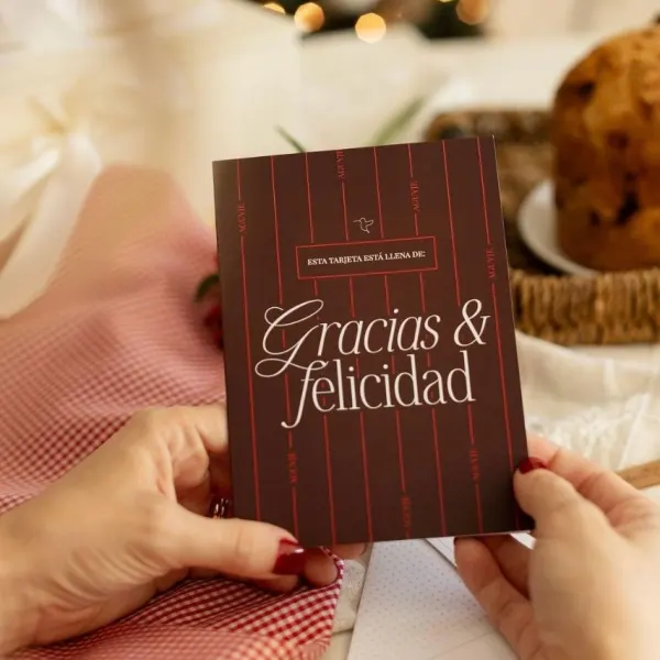 Tarjeta Gracias y Felicidad  2