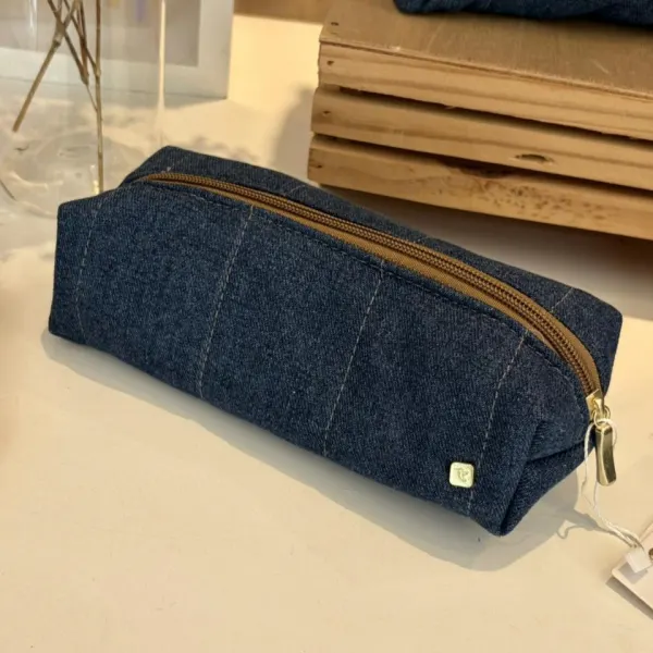 Cartuchera  Mini Denim Blue
