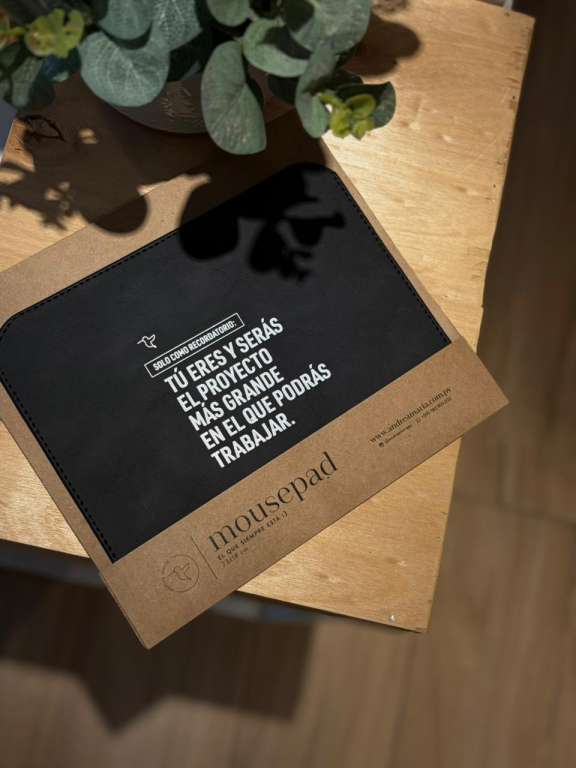 Mousepad Negro El Proyecto 