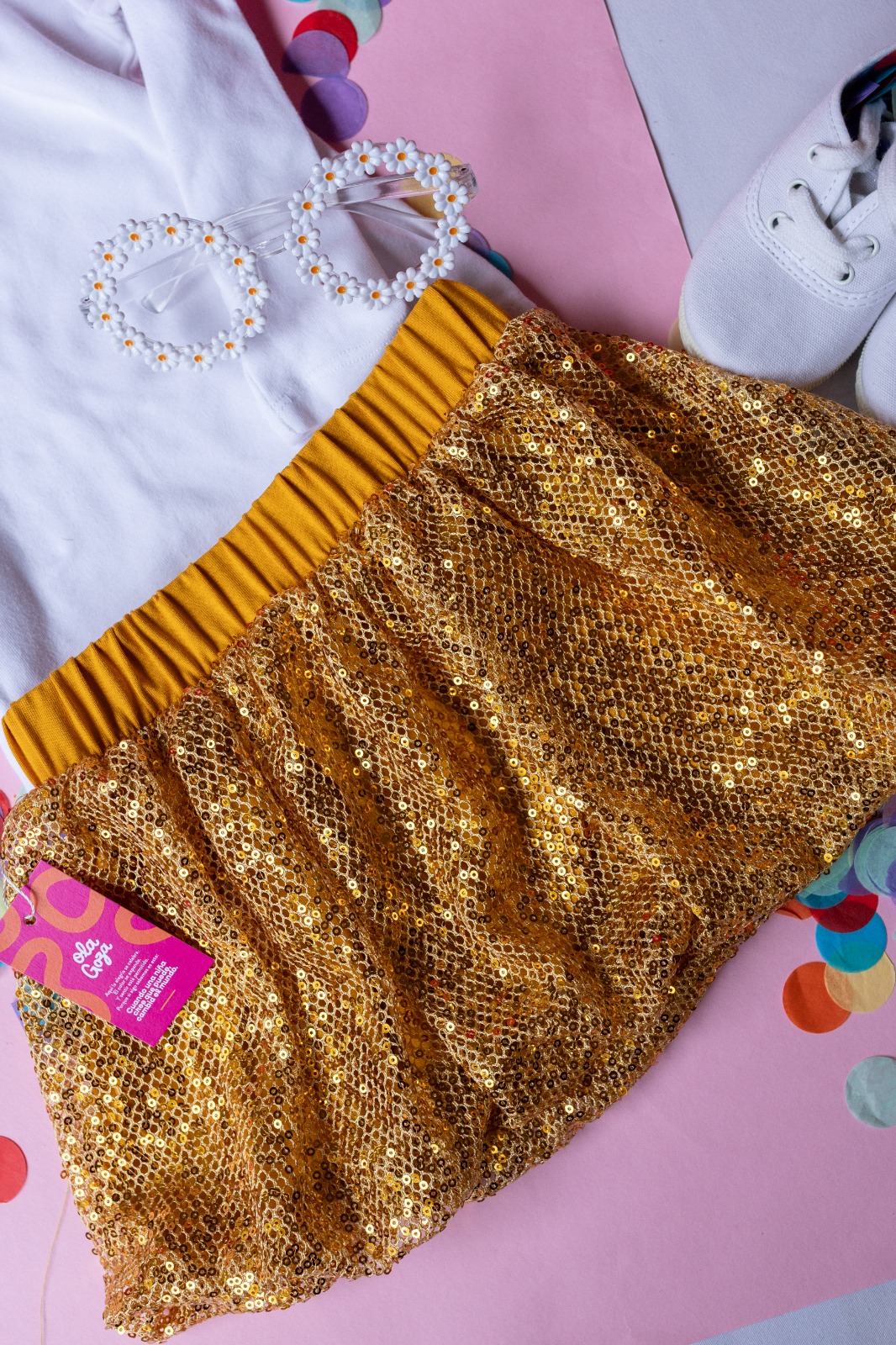 OG - Pollera Brillar Gold- 2