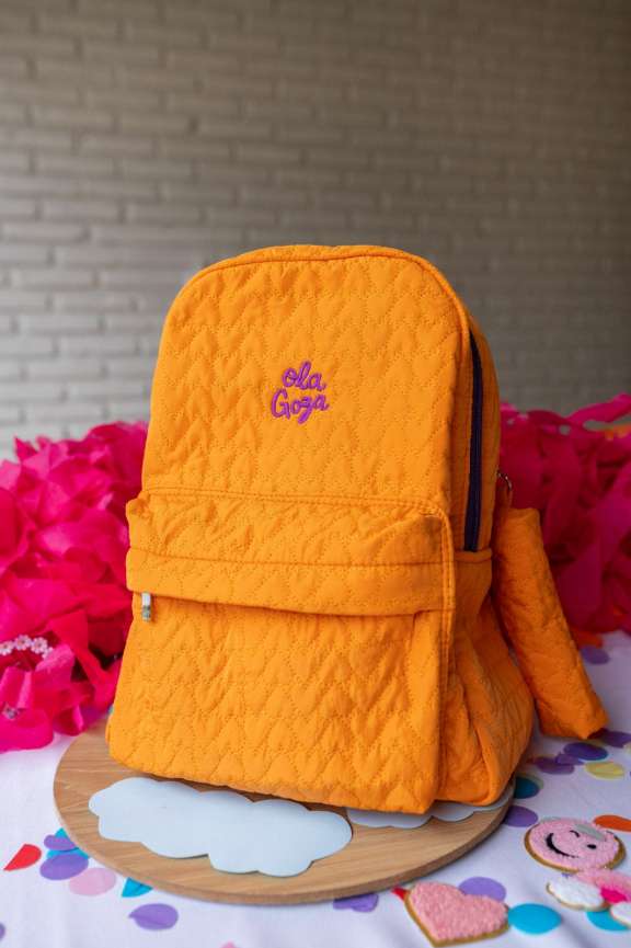 OG - Mochila Lulú Naranja