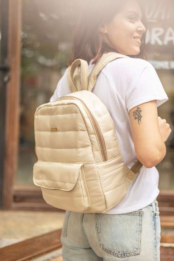 Mochila Lola Beige