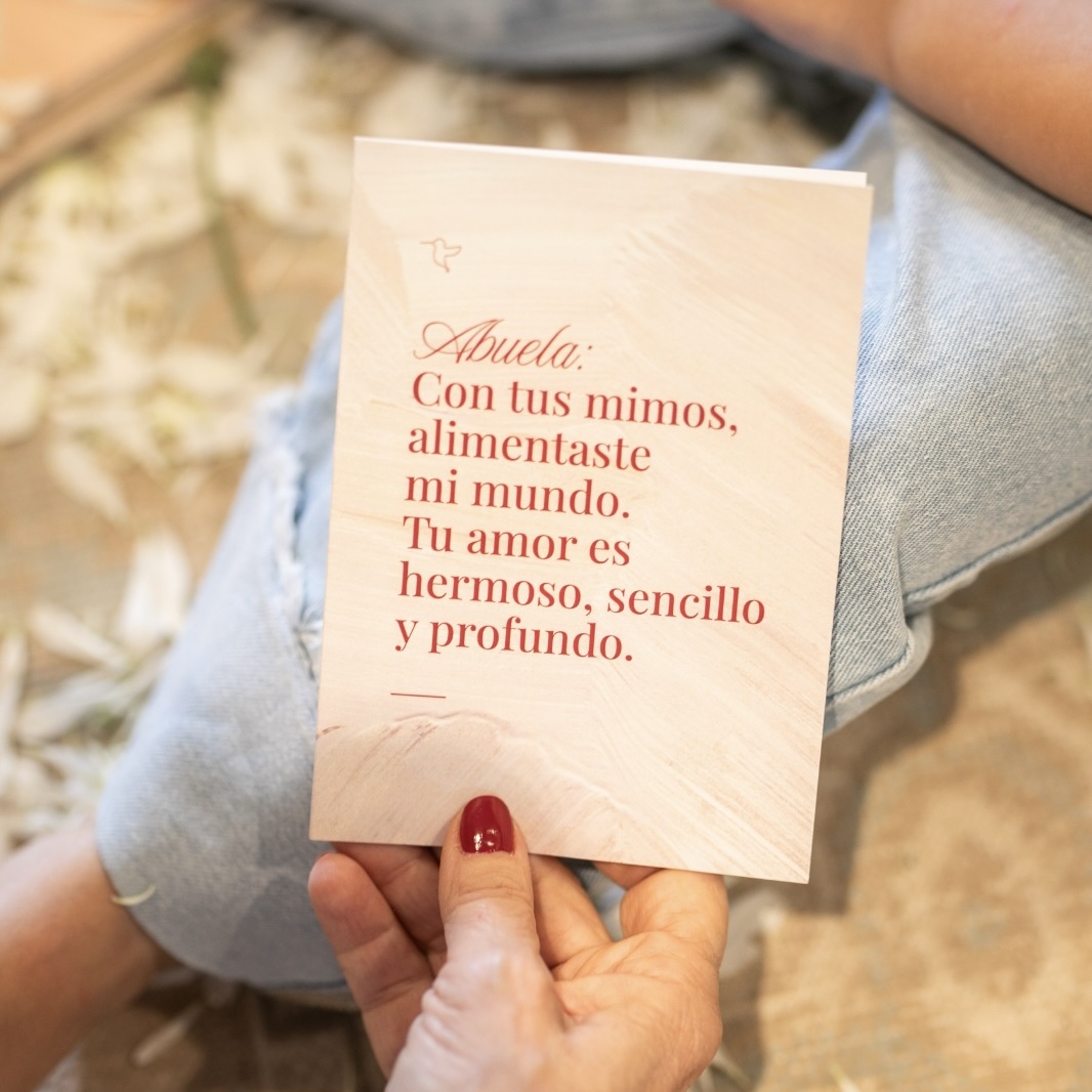 TARJETA ABUELA MIMOS