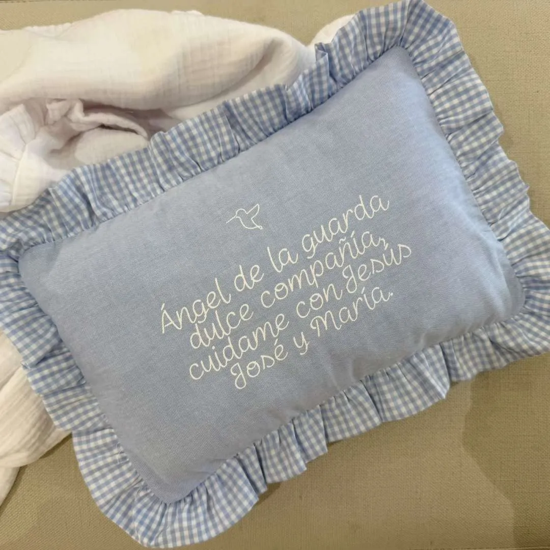 Almohada Bebe Ángel Celeste