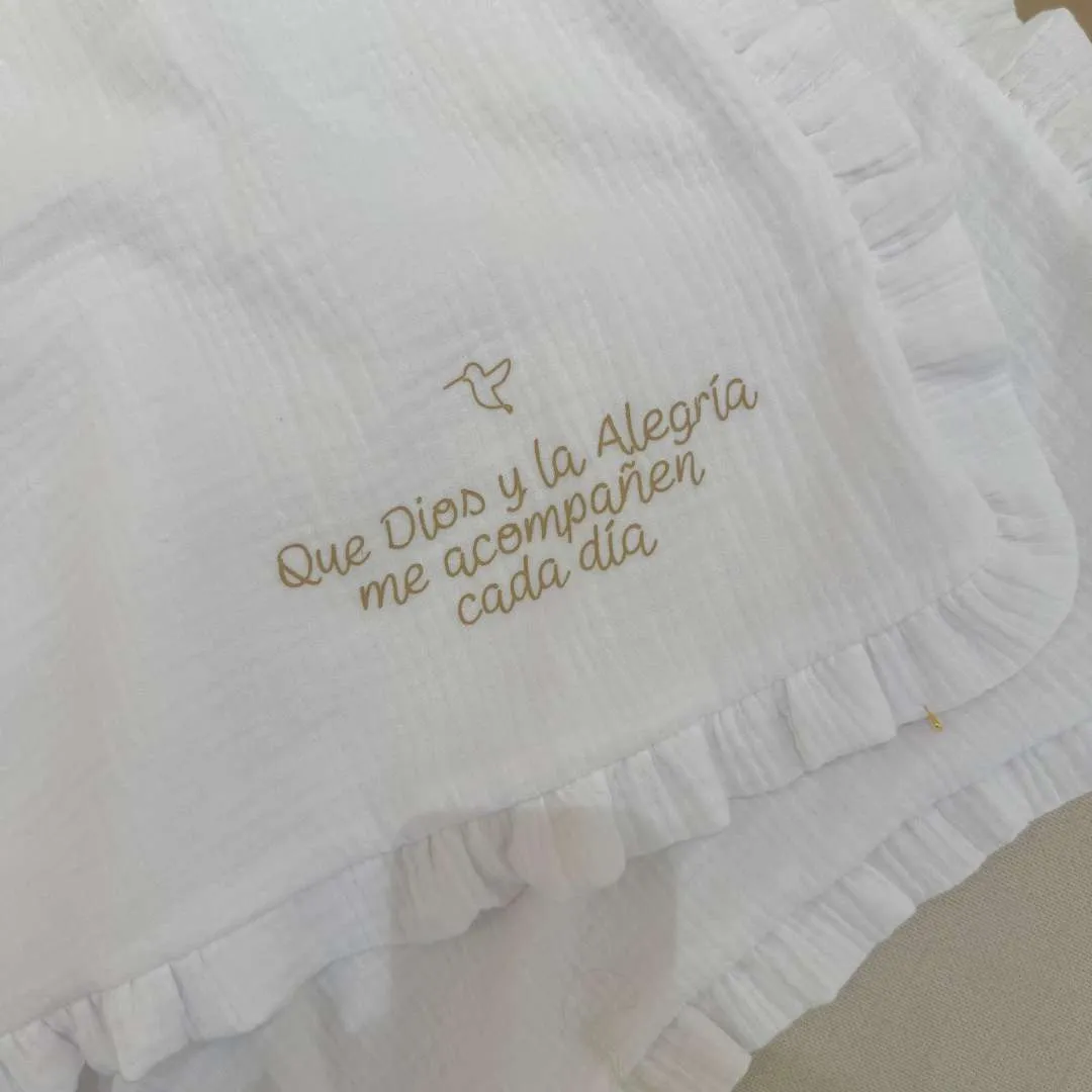 Mantita Compañía Blanco 
