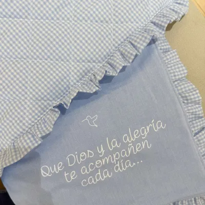 Edredón Compañía Celeste  1