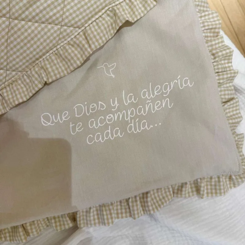 Edredón Compañía Beige 