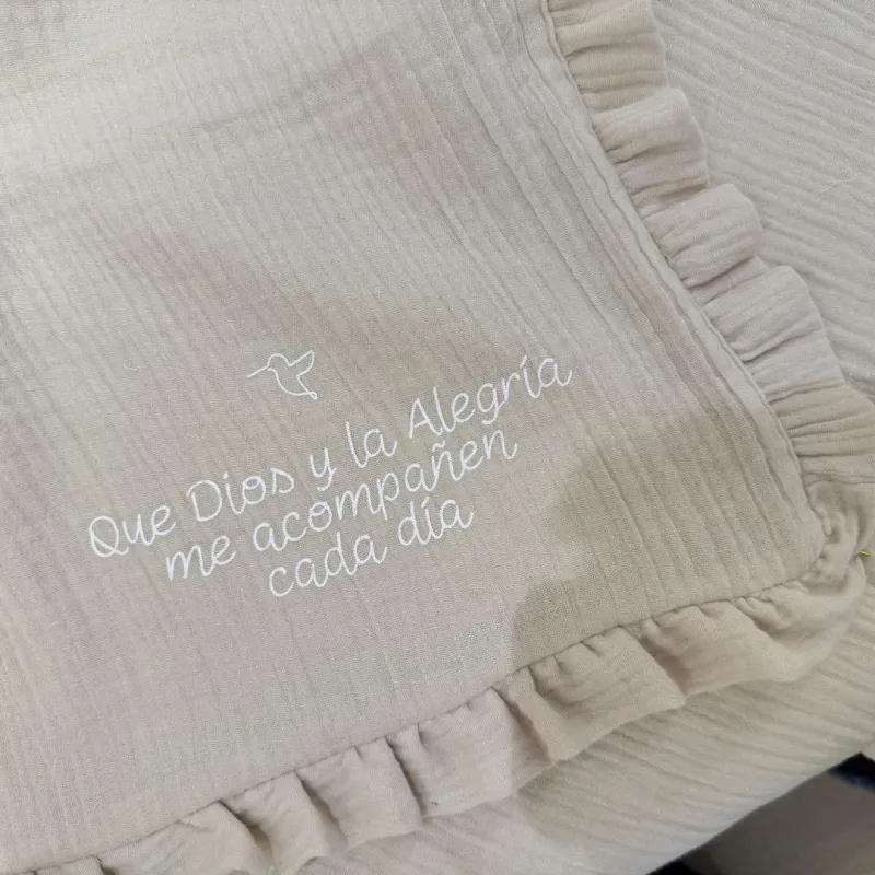 Mantita Compañía Beige